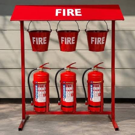 Extinguisher rack