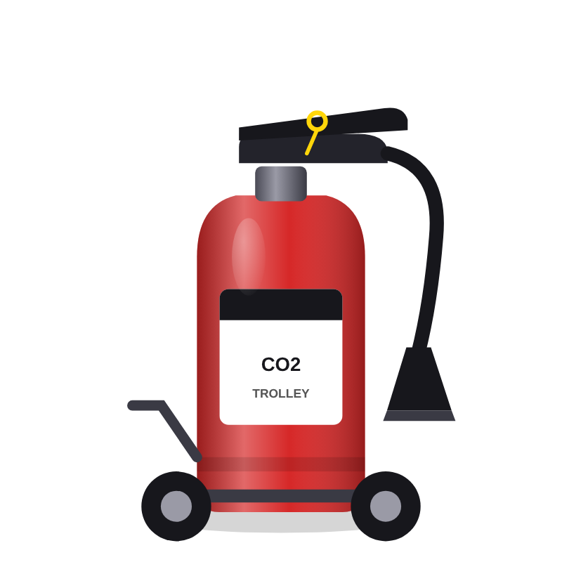 Trolley CO2 Fire Extinguisher