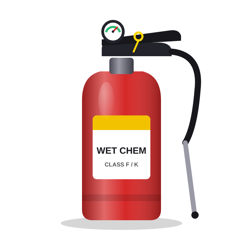 Wet Chemical Fire Extinguisher (Class F / K)